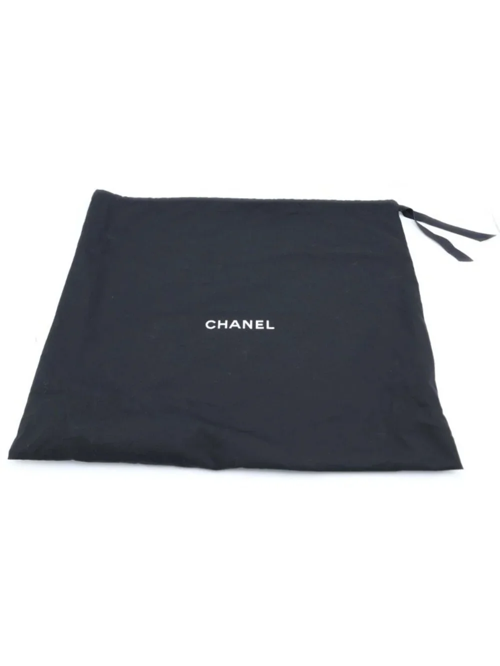 Chanel Deauville GM Canvas Leather Silver 2-Way Chain Tote Plate Pink